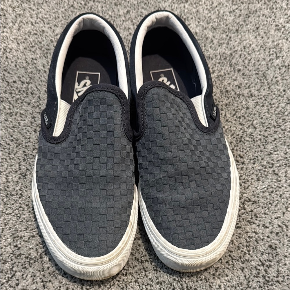Vans Women’s Blue Slip-On Shoes